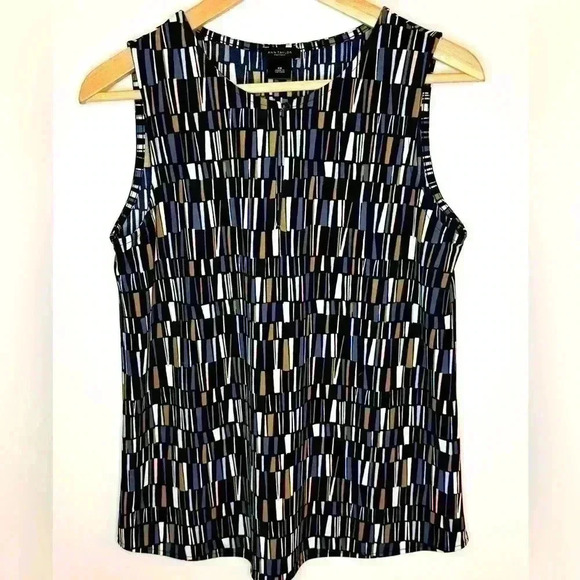 Ann Taylor Blouse Women Sleeveless Top Work Core- Size XS - Picture 1 of 5